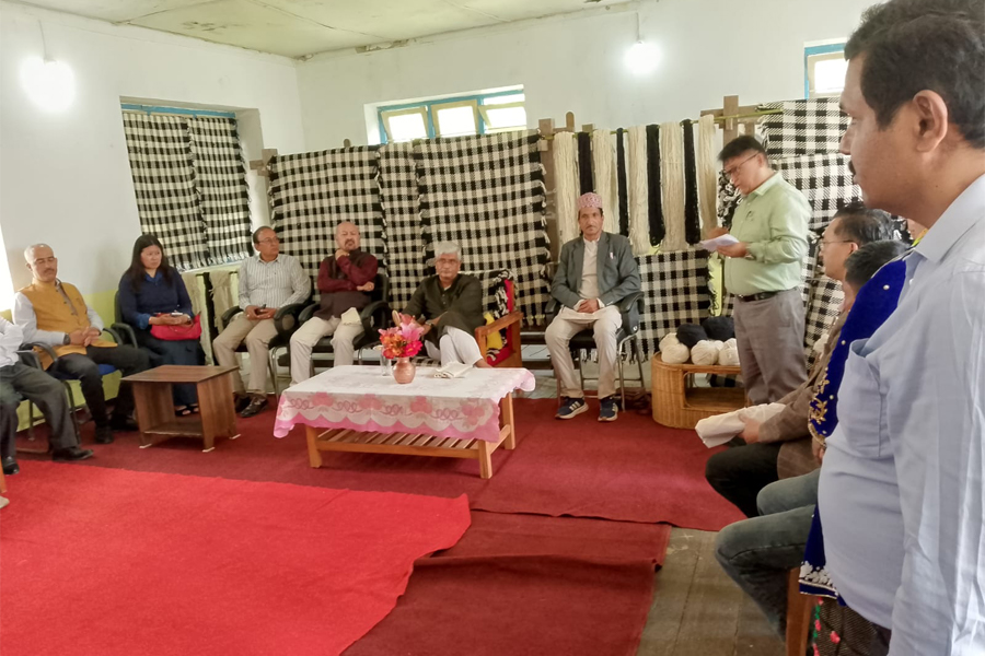 Interactive session with weavers and SKVIB officials