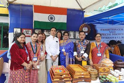 157th Gandhi Jayanti Celebration, MG Marg, Gangtok