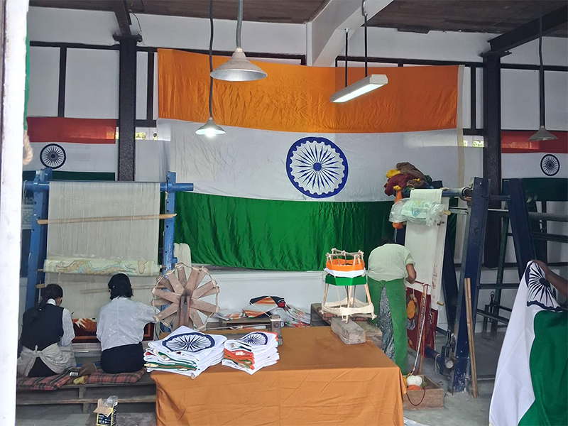 Authentic Khadi Indian National Flag